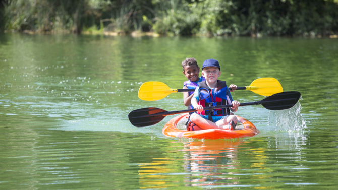 Spring Water Fun for Families - Canoeing and Kayaking